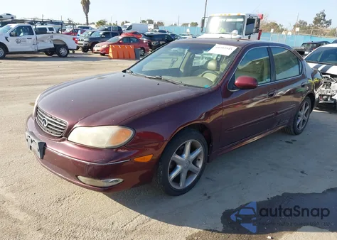 2002 Infiniti I35 Luxury z USA, uszkodzony, nr VIN JNKDA31A02T003620